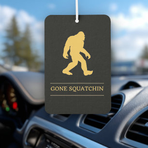Désodorisant Pour Voiture Drôle de Big Foot Parti en Squatchin Sasquatch