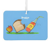 Désodorisant Pour Voiture Drôle de dessin animé de fourmis (Dos)