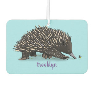 Désodorisant Pour Voiture Echidna mignonne avec dessin animé d'abeille