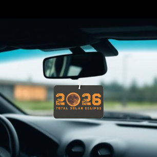 Désodorisant Pour Voiture Éclipse Solaire Totale 2026