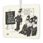 Désodorisant Pour Voiture École de police (Gauche)