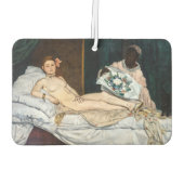 Désodorisant Pour Voiture Edouard Manet - Olympia (Dos)