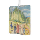 Désodorisant Pour Voiture Edvard Munch - La forêt Fairytale (Gauche)