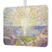 Désodorisant Pour Voiture Edvard Munch - Le Soleil 1911 (Gauche)