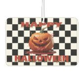 Désodorisant Pour Voiture Éffrayant Citrouille sanglant Halloween (Devant)
