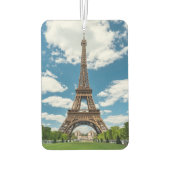 Désodorisant Pour Voiture Eiffel Tower View from Champ de Mars Public Park (Dos)