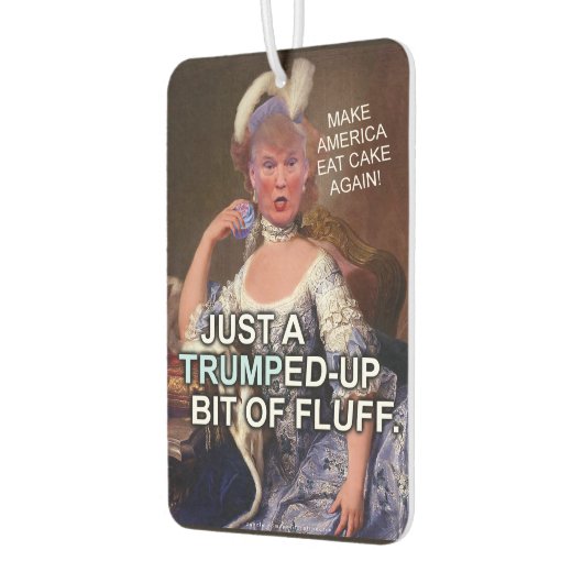 Désodorisant Pour Voiture Élection anti-Donald Trump Marie Antoinette 2016 (Gauche)