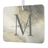 Désodorisant Pour Voiture Elégant argent et or (Gauche)