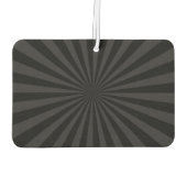 Désodorisant Pour Voiture Élégant noir et charbon Personnaliser de combustio (Dos)