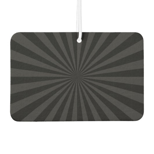 Désodorisant Pour Voiture Élégant noir et charbon Personnaliser de combustio (Devant)