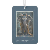 Désodorisant Pour Voiture Eléphant en floraison (Dos)