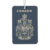 Désodorisant Pour Voiture emblème national du Canada (Dos)