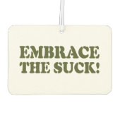 DÉSODORISANT POUR VOITURE EMBRASSEZ LE SUCK ! (Dos)