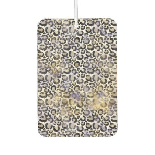 Désodorisant Pour Voiture Empreinte de léopard de menthe rose