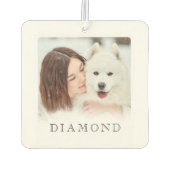 Désodorisant Pour Voiture Empreinte de patte animal de compagnie moderne Mon (Dos)