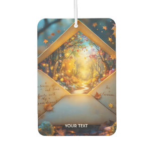 Désodorisant Pour Voiture Enveloppe d'Imaginaire vieille automne