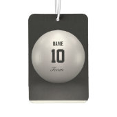 Désodorisant Pour Voiture Équipe de volley-ball (Dos)