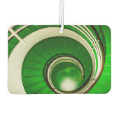 Désodorisant Pour Voiture Escalier vert circulaire (Dos)