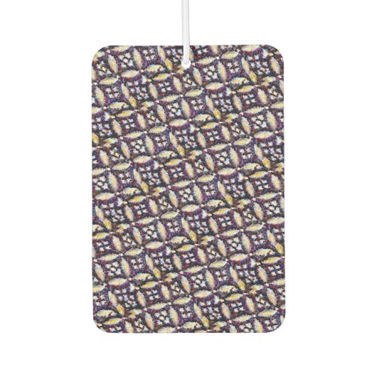 Désodorisant Pour Voiture Étoiles Abstraites (Devant)