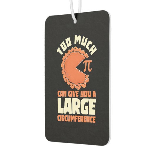 Désodorisant Pour Voiture Étudiant en mathématiques trop Pi (Gauche)