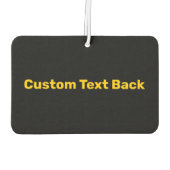 Désodorisant Pour Voiture Excavateur (Dos)