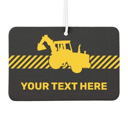 Désodorisant Pour Voiture Excavateur (Devant)