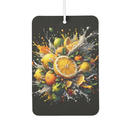 Désodorisant Pour Voiture Explosion de Citrus (Devant)