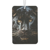 Désodorisant Pour Voiture Face Jaguar noire en fer (Dos)