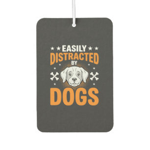 Désodorisant Pour Voiture Facilement Distrait Par Les Chiens