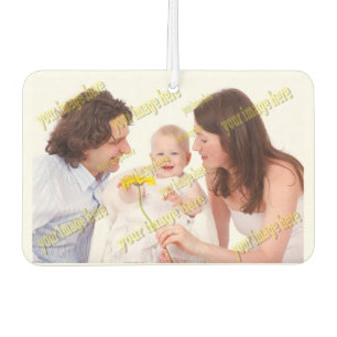 Désodorisant Pour Voiture FAMILLE Photo ✨ Lovely Custom