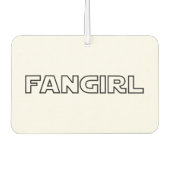 DÉSODORISANT POUR VOITURE FANGIRL (Devant)