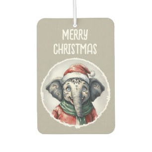 Désodorisant Pour Voiture Favoris de Noël animal amusant - Elephant 2
