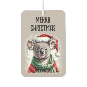 Désodorisant Pour Voiture Favoris de Noël animal amusant - Koala 1