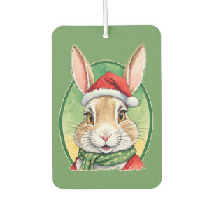 Désodorisant Pour Voiture Favoris de Noël animal amusant - Lapin 5