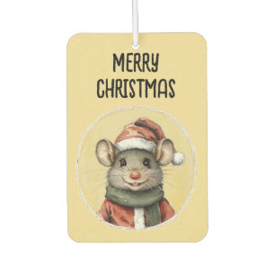 Désodorisant Pour Voiture Favoris de Noël animal amusant - Souris 1