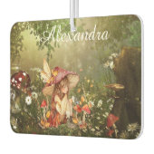 Désodorisant Pour Voiture Fée de champignons mignonnes dans la forêt (Gauche)