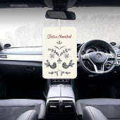 Désodorisant Pour Voiture Feliz Navidad Christian verse Air Freshener, Pine