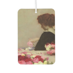 Désodorisant Pour Voiture Femme faisant du pot-pourri (par Herbert Draper)