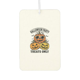 Désodorisant Pour Voiture Fête de citrouille d'Halloween Vintage Jack O Lant