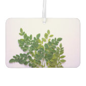 Désodorisant Pour Voiture Feuille Moringa avec espace texte (Dos)