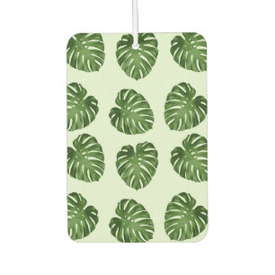 Désodorisant Pour Voiture Feuilles de palmiers, Feuilles verts, Motif tropic