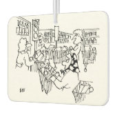 Désodorisant Pour Voiture Feux de circulation dans un supermarché (Gauche)