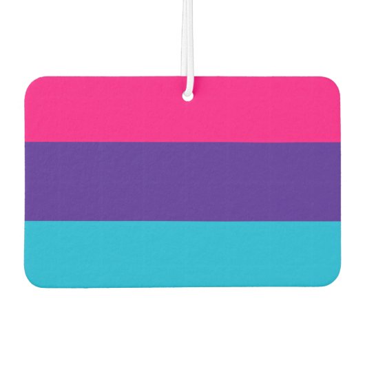 Désodorisant Pour Voiture Fierté androgyne (Devant)