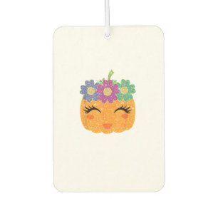 Désodorisant Pour Voiture Fille Citrouille Halloween Thanksgiving Pour Les F