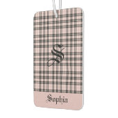 Désodorisant Pour Voiture Fille rose Plaid (Gauche)