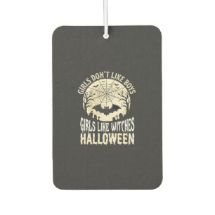 Désodorisant Pour Voiture Filles comme sorcières Halloween Chauve-souris Con