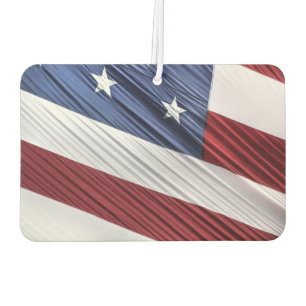 Désodorisant Pour Voiture Flag patriotique américain rouge, blanc et bleu