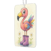 DÉSODORISANT POUR VOITURE FLAMANT WHIMSICAL (Gauche)