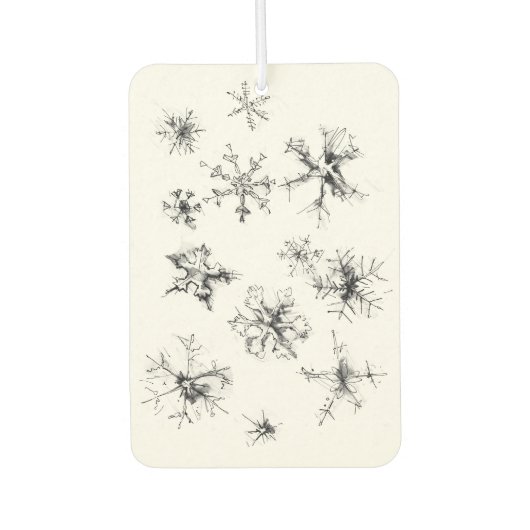 Désodorisant Pour Voiture Flèches de neige en chute délicate (Devant)