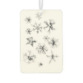 Désodorisant Pour Voiture Flèches de neige en chute délicate (Dos)